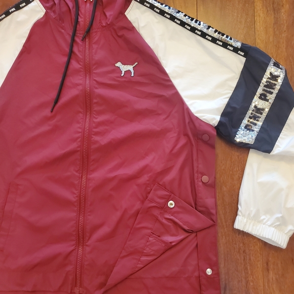 PINK Victoria's secret rain jacket - Picture 3 of 5